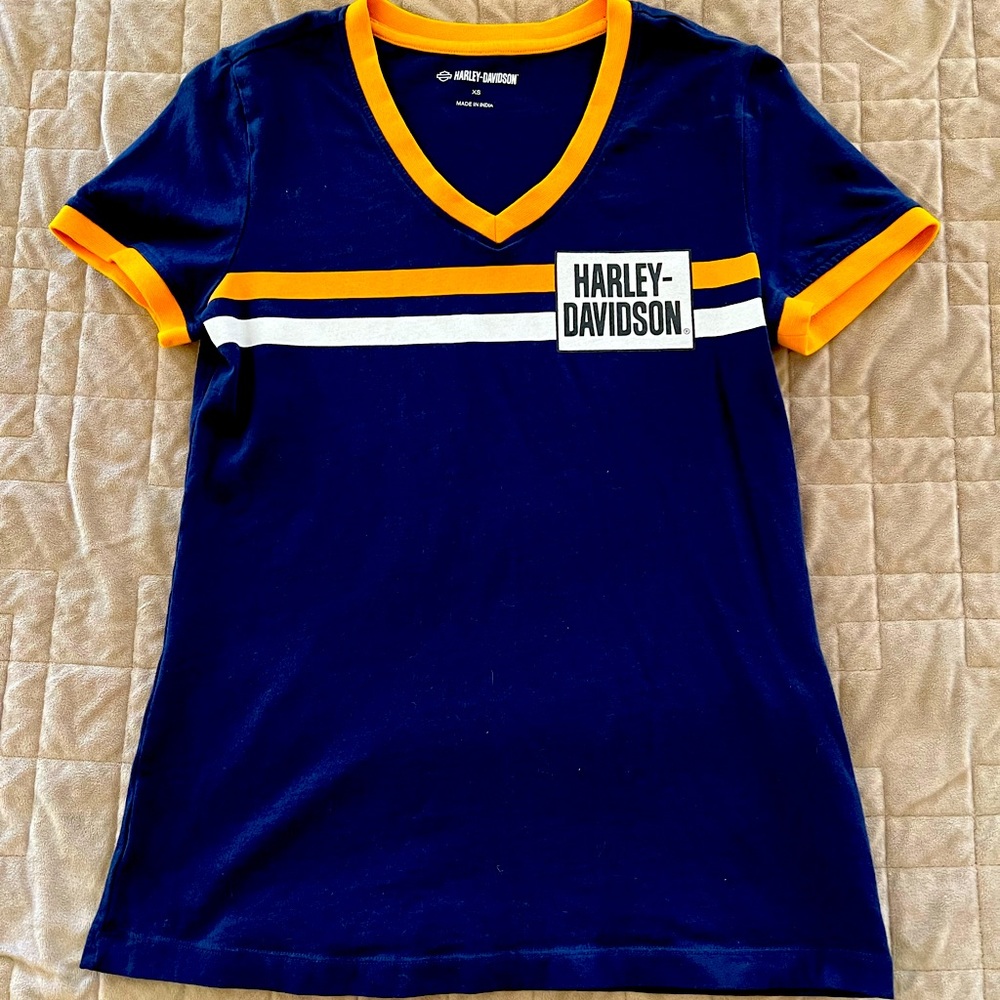 Harley Davidson ringer tee